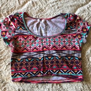Bohemian Inspired Crop Top